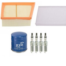 100% Cabin Air Filter Engine Oil Air Filter Iridium Plugs for 11-19 1.6L Fiesta