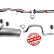 Rear Catalytic Converter Middle Muffler & Tail Pipe For Ford Ranger 2.3L 07-11