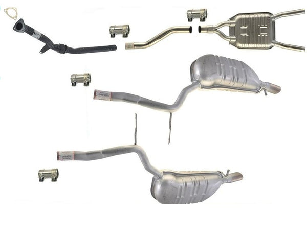 Exhaust System For 02-05 Audi A4 Quattro 1.8T Automatic Transmission