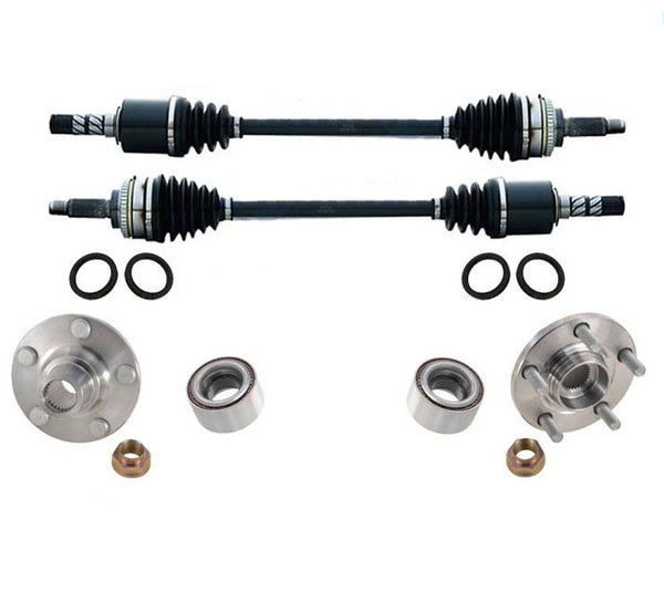 Ejes delanteros Cv y rodamientos de cubos de rueda para Subaru Forester 03-08 2.5L EJ253