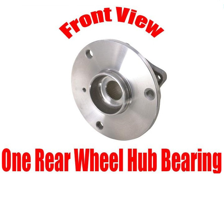 (1) 100% New Rear Wheel Hub Bearings for 2008-2015 Smart Fortwo NEW REAR