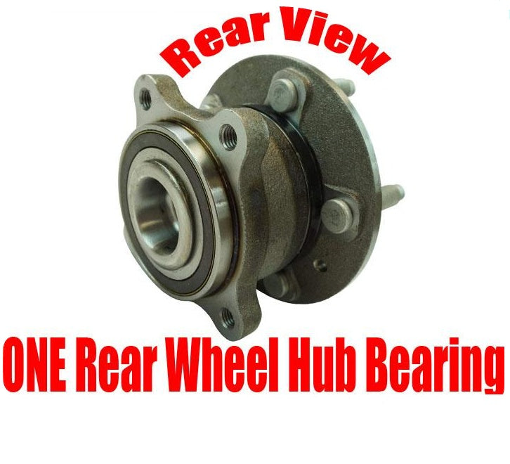 ONE Rear Wheel Hub Bearing for 15 Inch Rim 13-15 Chevrolet Cruze 15"Rim