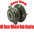 100% New ONE Rear Wheel Hub Bearing for 15 Inch Rim 13-15 Chevrolet Cruze 15"Rim