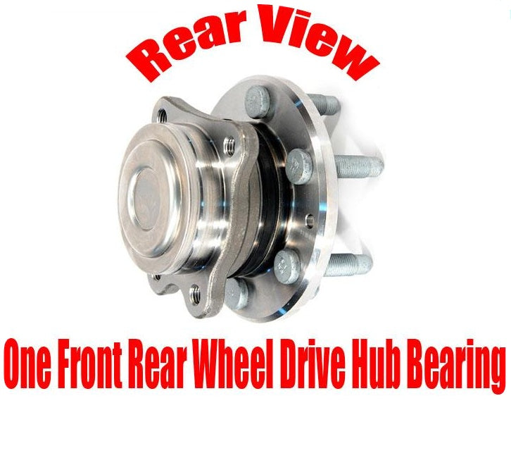 (1) Front Wheel Hub Bearing For 15-18 Chevy Colorado GMC Canyon Rear Wheel Drive