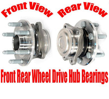 (2) 100% New FRONT Wheel Hub Bearing for Rear Wheel Drive 15-18 Colorado RWD