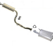 Cat Back Exhaust System Middle Resonator & Muffler For V40 S40 1.9L 01-04