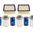 for Ram 2500 07-10 6.7L Diesel Fuel Filter Water Separator Air & Oil Filter 8pc