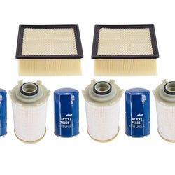 for Ram 2500 07-10 6.7L Diesel Fuel Filter Water Separator Air & Oil Filter 8pc