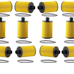 12/ 100% New Oil Filter for 2014-2018 Ram 1500 3.0L V6 Turbo Diesel 12 Pack