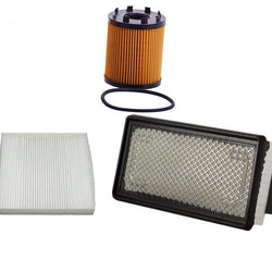 100% New Air Filter Cabin Filter Oil Filter for 12-17 Turbo Fiat 500 1.4L 3pc