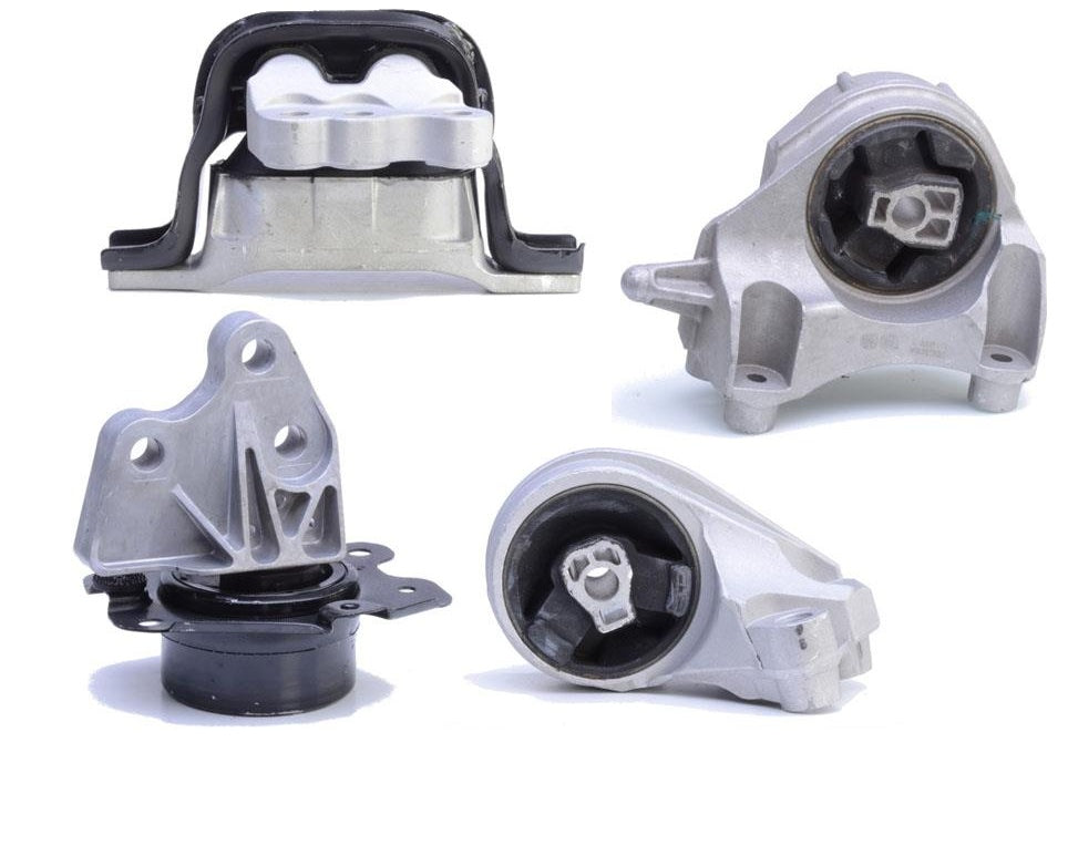 for 10-17 Chevrolet 2.4L Equinox  Engine Motor Transmission Mounts 4pc