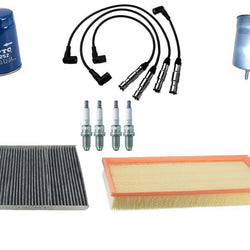 Ignition Wires Spark Plug Air Gas Cabin Filter for 98-01 VW Beetle AEG 2.0L