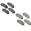 Front & Rear Ceramic Brake Pads Set for Mazda CX-5 2013-2015