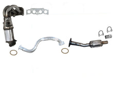 Front & Rear Converters and Front Pipe For 06-08 Toyota Rav4 2.4L