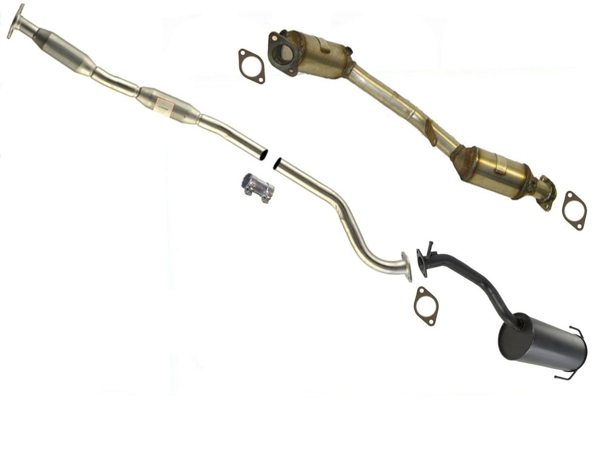 Rear Conveter Resonator & Muffler fits For 00-03 Subaru Outback 2.5L Wagon