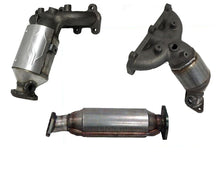 3 Convertidor catalítico del colector inferior delantero trasero para 2.7L 07-09 Santa Fe 2.7 SOLAMENTE