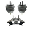 Para Cadillac CTS 04-07 2.8 y 3.6 A/T Kit de soportes de transmisión y motor delantero, 3 piezas