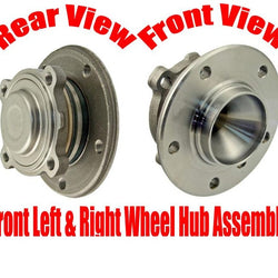 100% New 2 FRONT Wheel Hub Assembly Rear Wheel Drive for BMW 328I 07-13