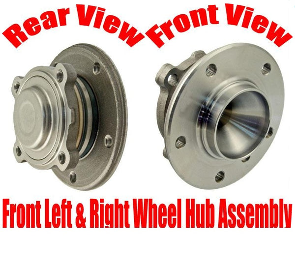 100% New 2 FRONT Wheel Hub Assembly Rear Wheel Drive for BMW 328I 07-13