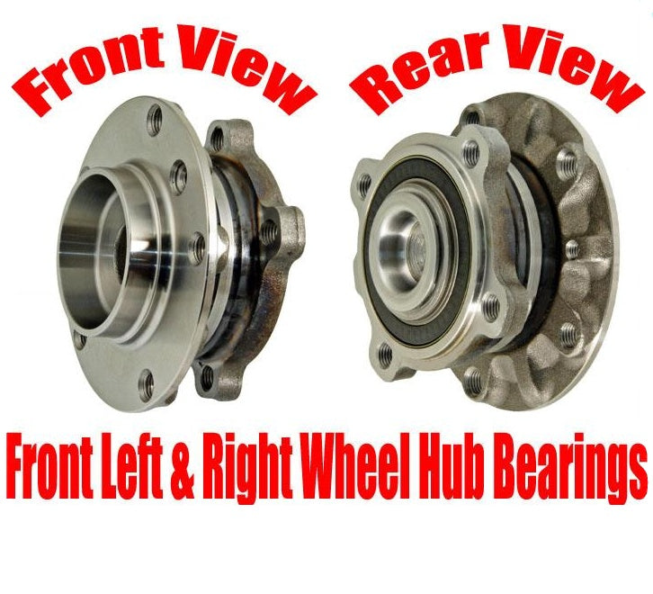 100% Brand New Torque Tested Front Hub & Bearing Assembly for BMW 540i 97-03