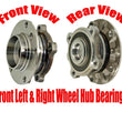 100% Brand New Torque Tested Front Hub & Bearing Assembly for BMW 540i 97-03