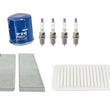100% New NGK Plugs Engine Air Filter Cabin Air Oil Filter for Mazda 2 11-15