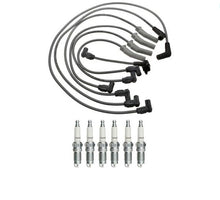 Champion Spark Plugs & Ignition Wires Set Fits For 88-95 3.8L Ford Taurus
