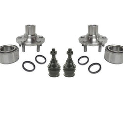 New Front Wheel Hub & Bearing Ball Joints fits for Subaru Outback 8pc Kit 00-04