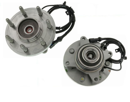 (2) 100% New Wheel Bearing Hub Assembly 7 Stud 4 Wheel Drv HD 09-10 Ford F150