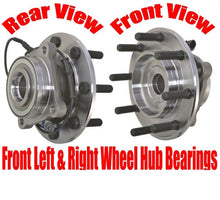 para 08-10 Rueda trasera doble Chevy Silverado 3500HD (2) Conjunto de cojinete de buje delantero