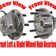 for 08-10 Dual Rear Wheel Chevy Silverado 3500HD (2) Front Hub Bearing Assembly