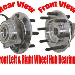 for 08-10 Dual Rear Wheel Chevy Silverado 3500HD (2) Front Hub Bearing Assembly