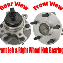 2) 100% New Torque Tested Front Hub Bearings Assembly fits for Lexus LS430 01-06