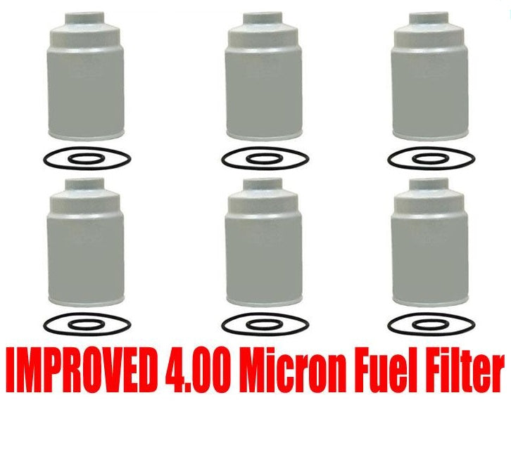 Fits 10-16 Silverado GM 6.6L Turbo Diesel IMPROVED 4.00 Micron Fuel Filter