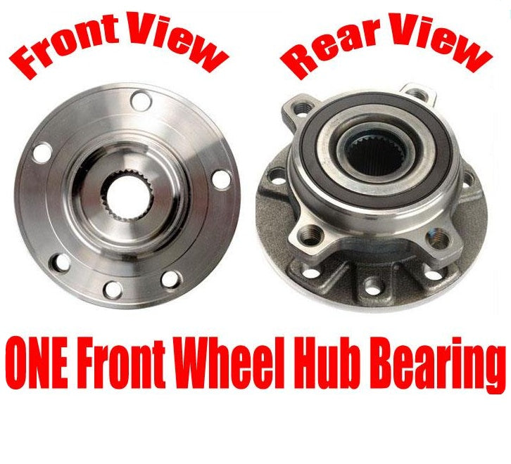 Cojinete de rueda y buje delantero 100% nuevo y probado para Cherokee 14-17 / NO OFF ROAD