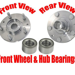 100% New Wheel Hub & Bearing Torque Tested New for Mazda 6 03-13 Front