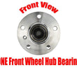 ONE PTC New Wheel Hub Bearing FRONT for BMW i3 14-18 RF# 33416852156 33416867927