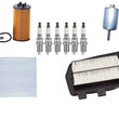 Double Platinum Spark Plugs Air Cabin Oil Gas Filters for Cadillac CTS 3.2L