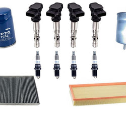 Oil Air Cabin Gas Filters Coils Platinum Plugs for Volkswagen Beetle 1.8L 01-06