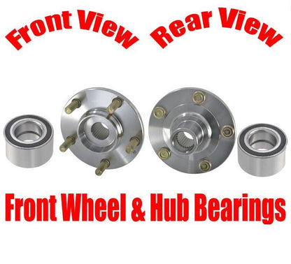 Brand Front Wheel Hub & Bearings for Mazda 3 09-13 for Mazda 5 06-15