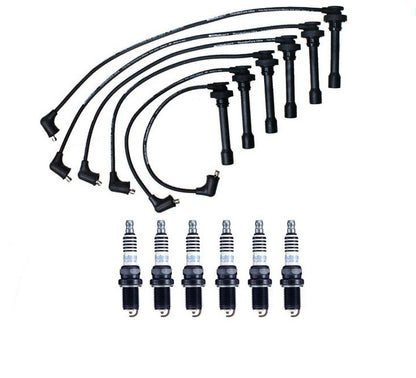 Ignition Wires & Spark Plug Set for Mitsubishi Eclipse V6 3.0L 00-05
