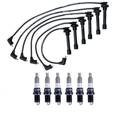 100% New Ignition Wires & Spark Plug Set for Mitsubishi Eclipse V6 3.0L 00-05