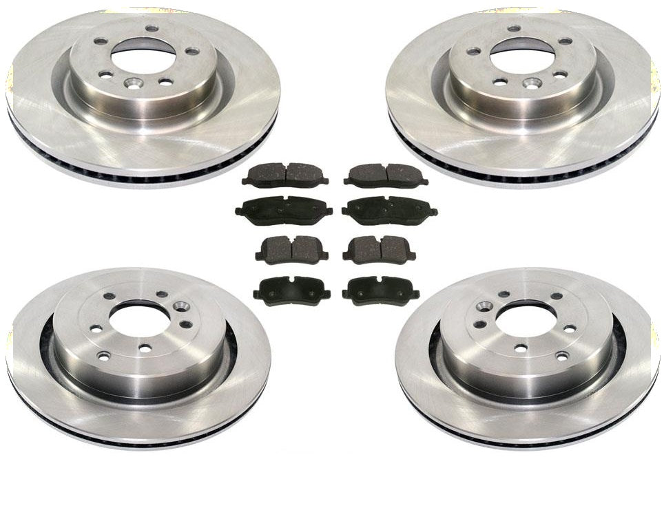 Pastillas de cerámica para rotores de disco de freno para Land Rover Ranger Rover Sport HSE 4.4L 06-08