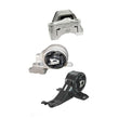 For 2006 2007 2008 Malibu 2.2L 3Pc Engine Motor Mount & Transmission Mount Kit