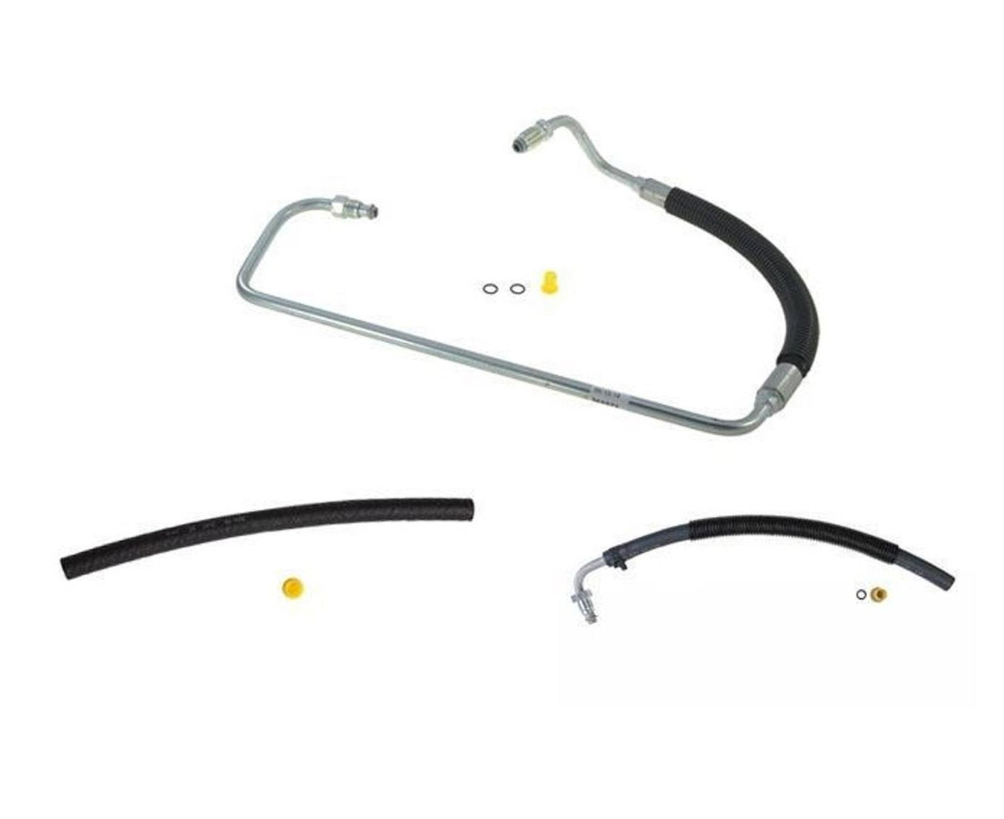 Power Steering Pressure Return Hoses For 01-04 Jeep Grand Cherokee 4.7L 1/2 Tube