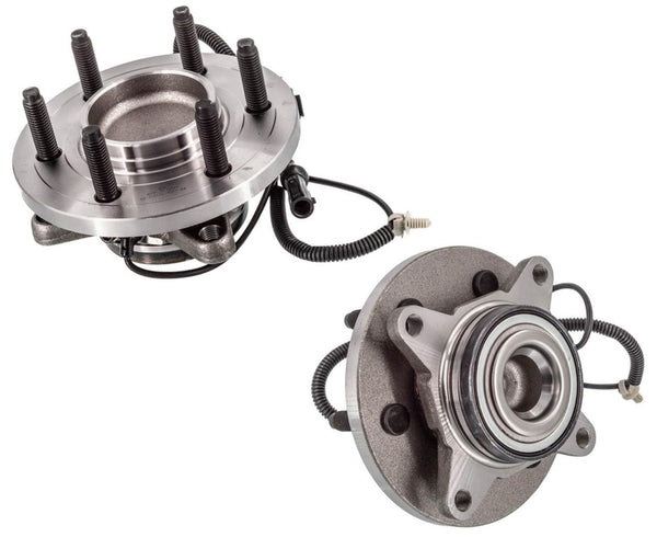 Front Wheel Hub Bearings for Ford F150 09-10 REAR WHEEL DRIVE with 6 LUGS ONLY