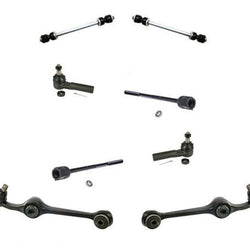 86-95 Taurus Sable Brazos de control inferiores Bujes Rótulas Barras de amarre Barra estabilizadora 8 piezas