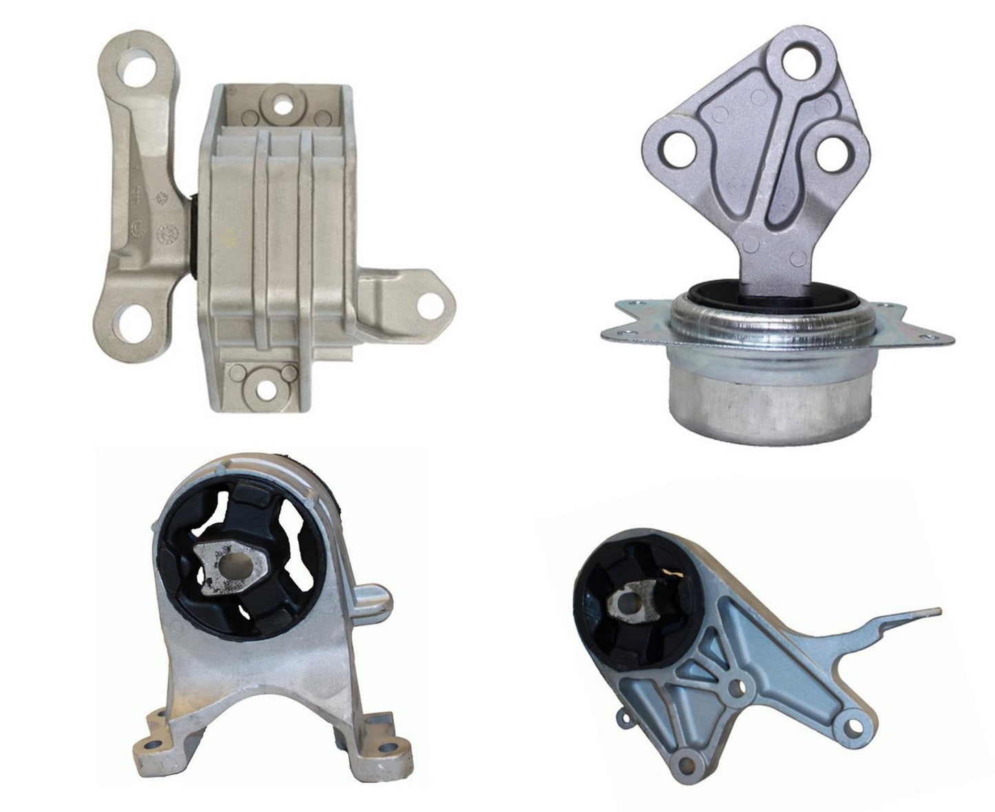 Juego de 4 soportes para motor de transmisión para Chevy Malibu 09-12 2.4L 6 velocidades Auto