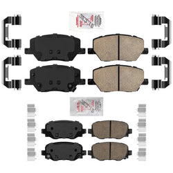 AME Premium Ceramic Disc Brake Pads For 2015 2016 2017 2020 2023 Jeep Renegade