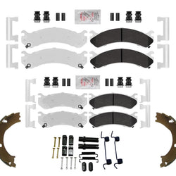 Performance Galvanized Disc Brake Pads for Hummer H2 2003 2004 2005 2008 2009